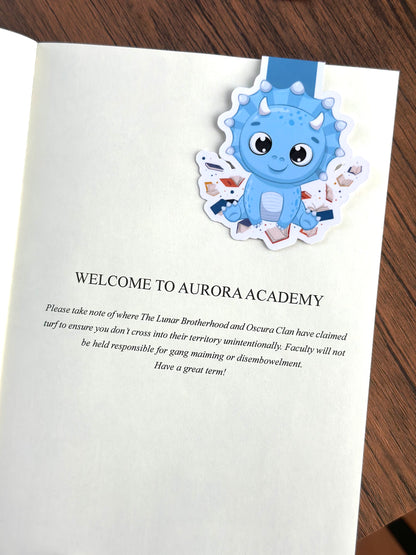 Magnetic Bookmarks for Book Lovers – Cute & Functional Page Holders (Baby Dinosaur)