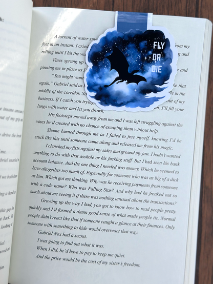 Magnetic Bookmark - Fly or Die