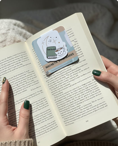 Magnetic Bookmarks for Book Lovers – Cute & Functional Page Holders (Booktrovert)