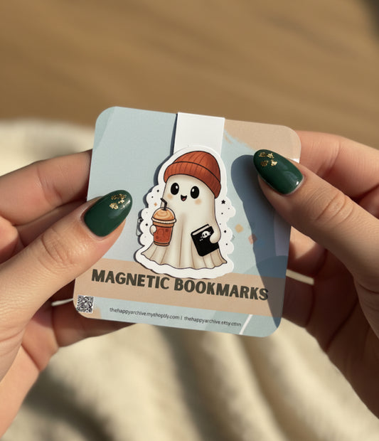 Magnetic Bookmarks - Halloween October edition
